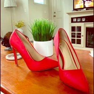 Red stilettos